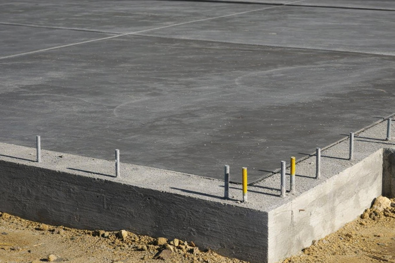 Slab foundation building in Hattiesburg, MS
